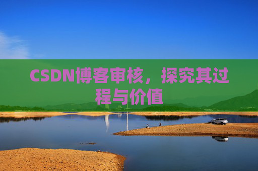 CSDN博客审核，探究其过程与价值